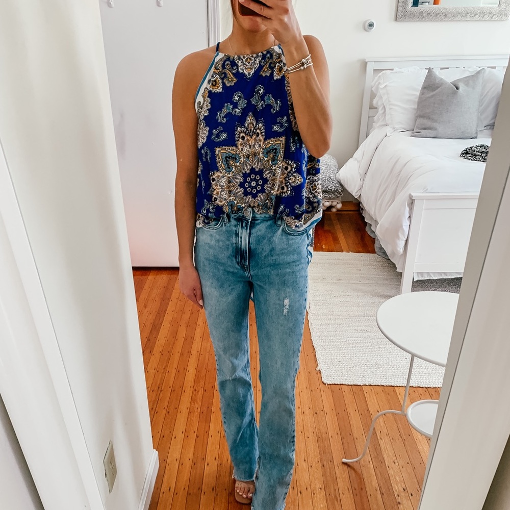 Zara Bandana Top